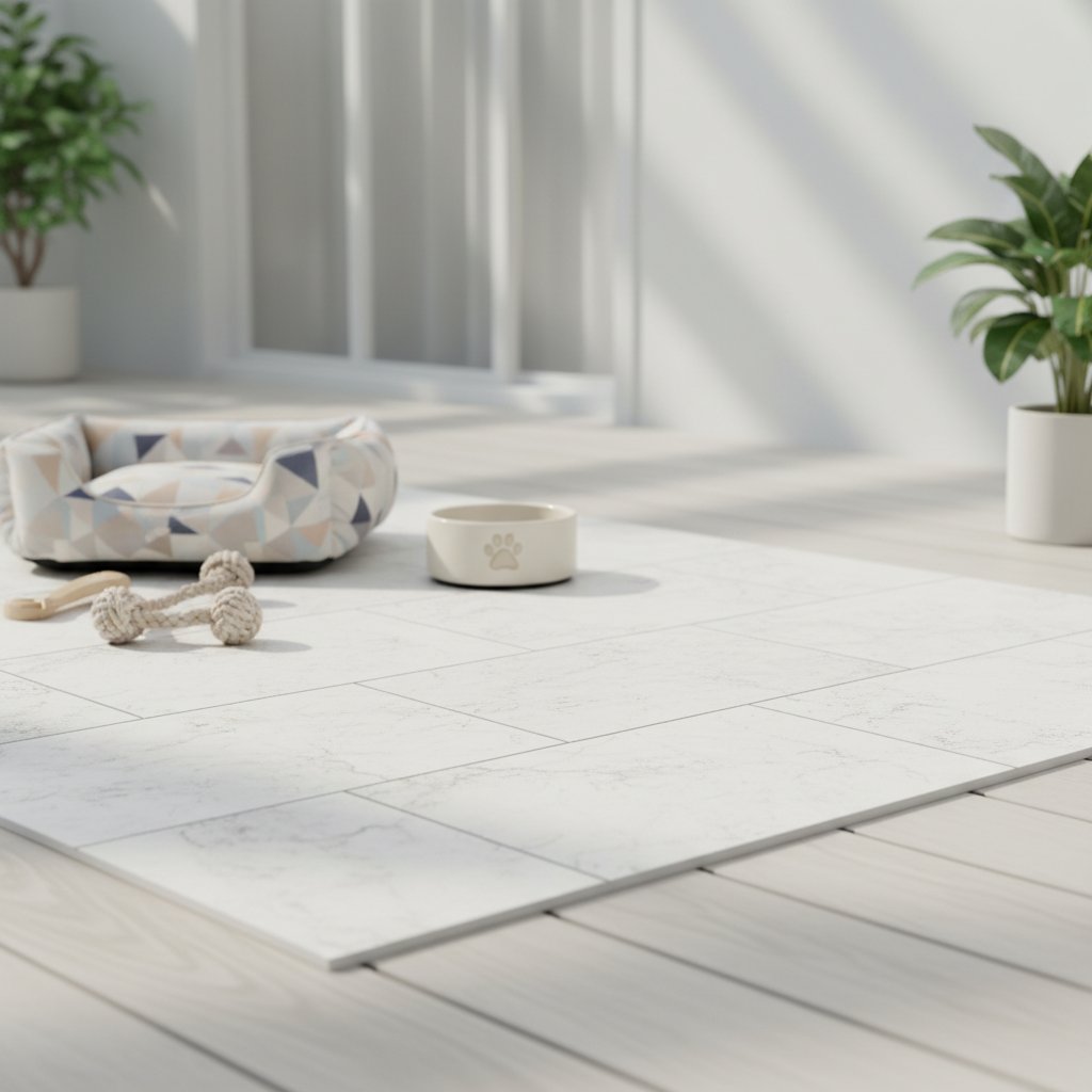 piso de travertino blanco — alimento natural para mascotas en Colombia