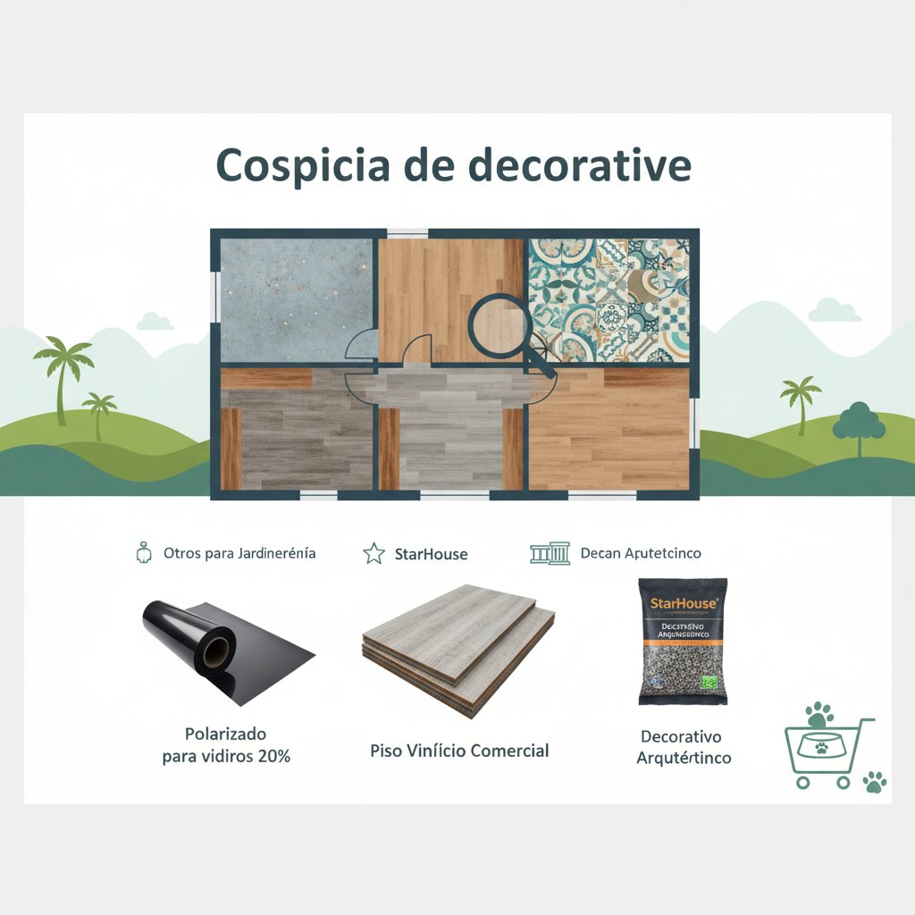 piso decorativo cómo elegir