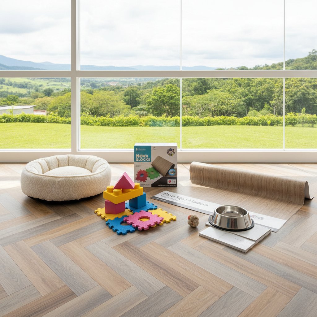 Descubre la Elegancia Atemporal del Piso Diseño Herringbone en SPC y Vinílico