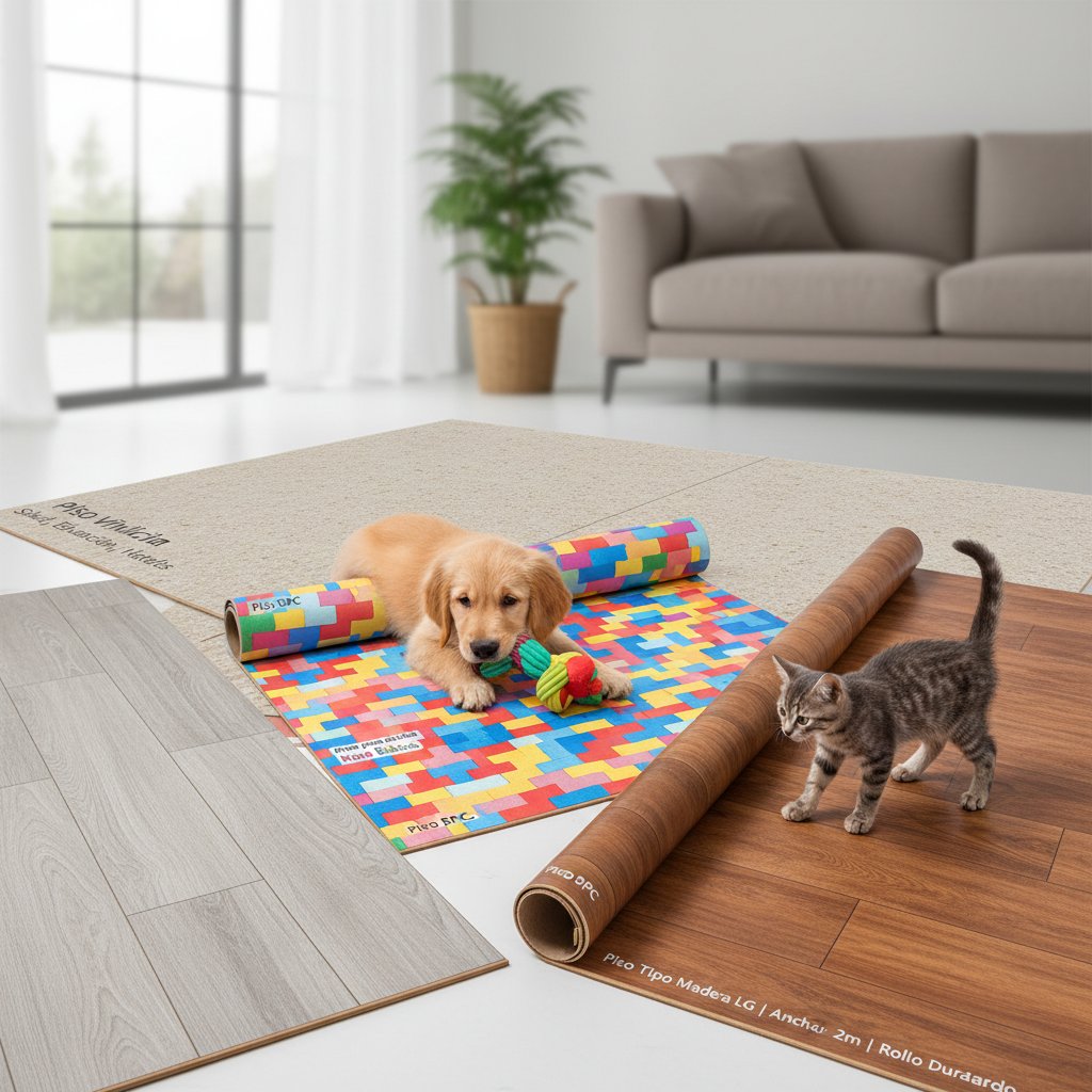 Piso Diseño Tablón: La Solución Perfecta para Hogares Modernos y con Mascotas en Colombia