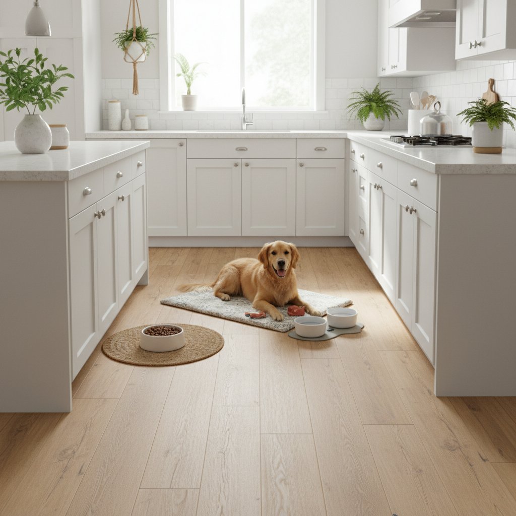 piso en madera para cocina beneficios