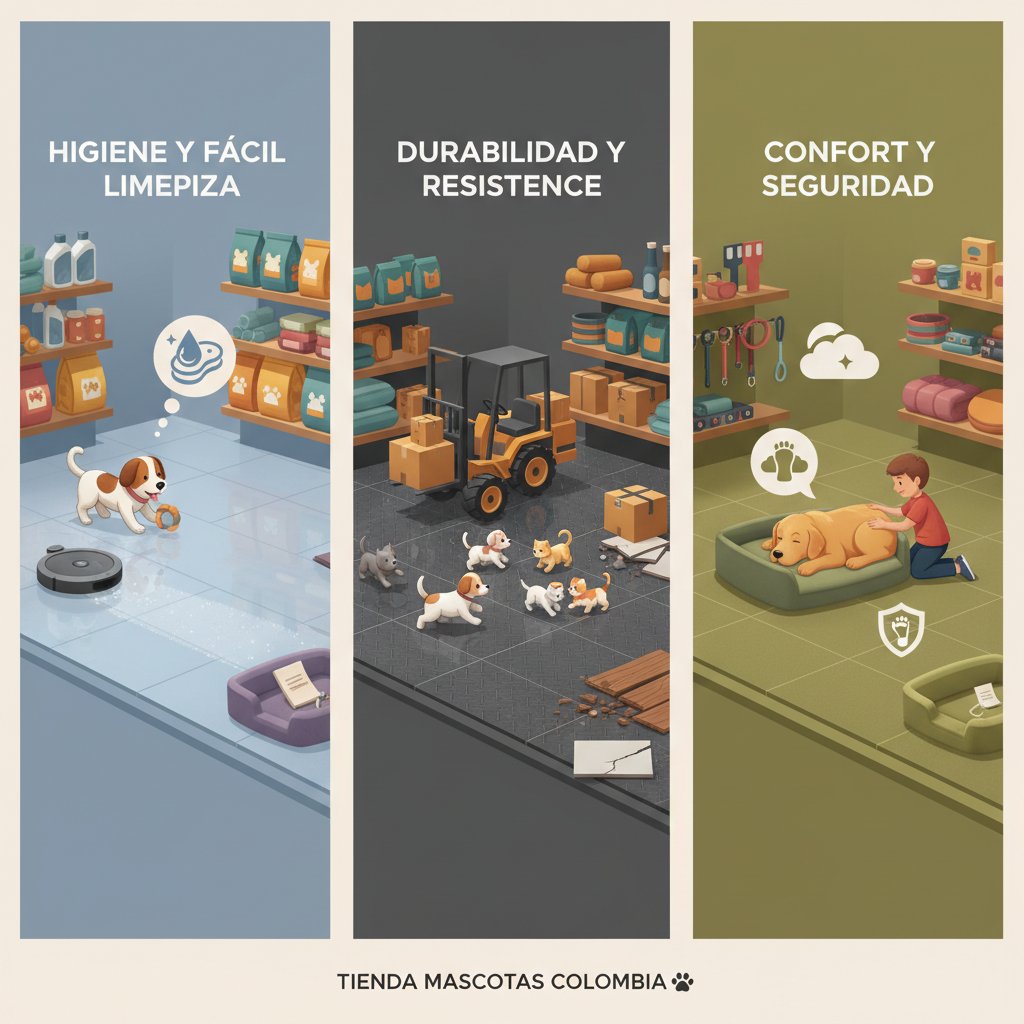 piso industrial beneficios