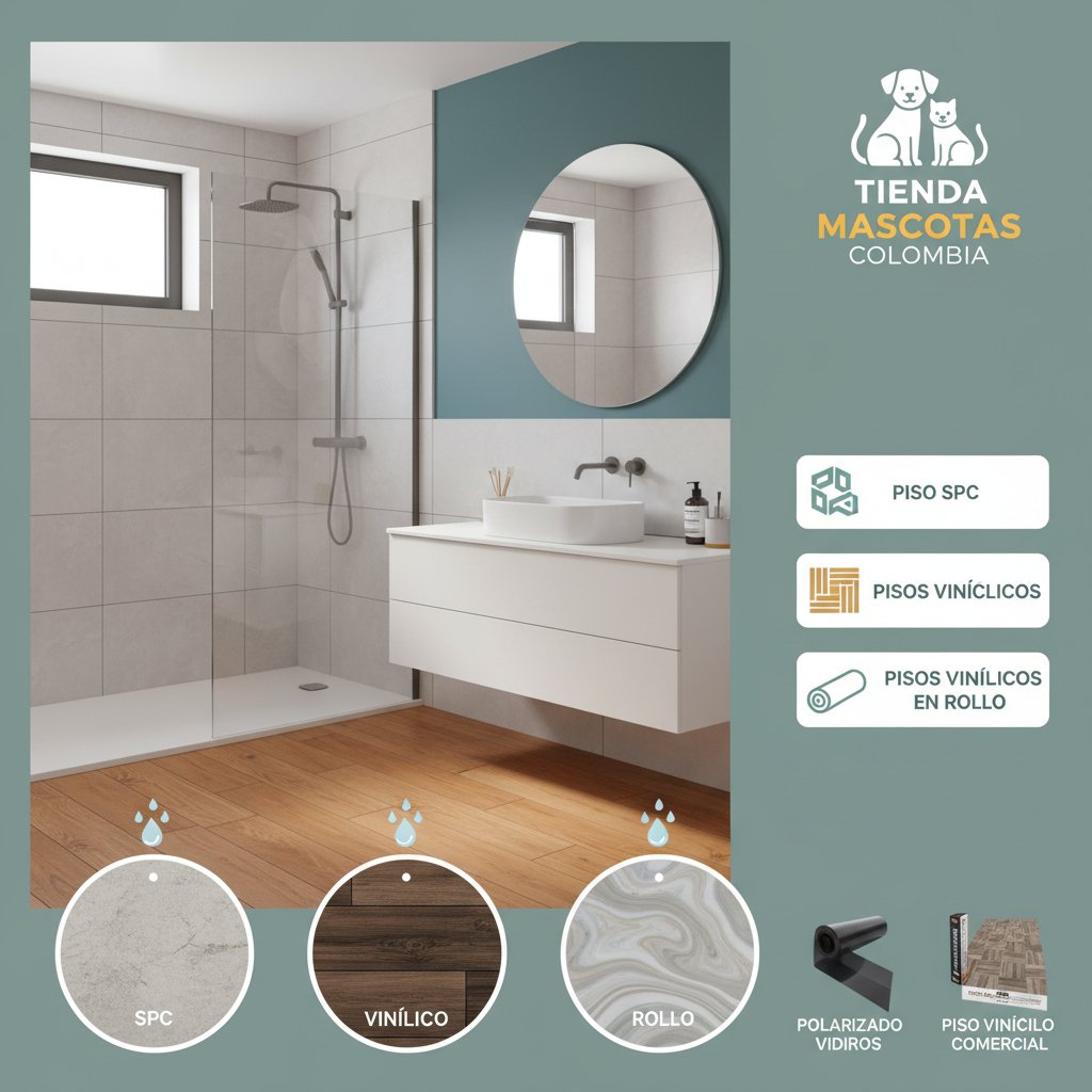 piso laminado baño cómo elegir
