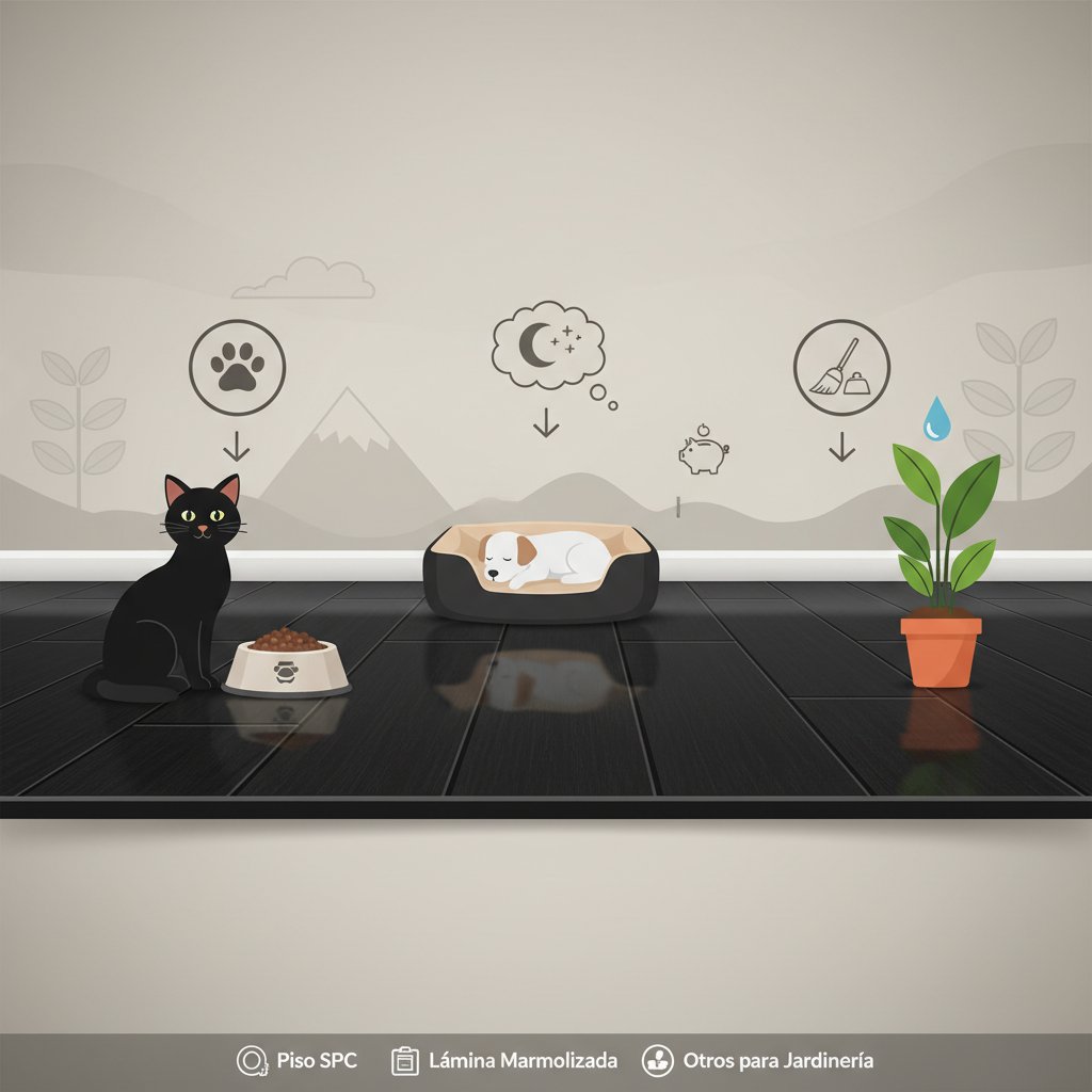 piso laminado negro beneficios