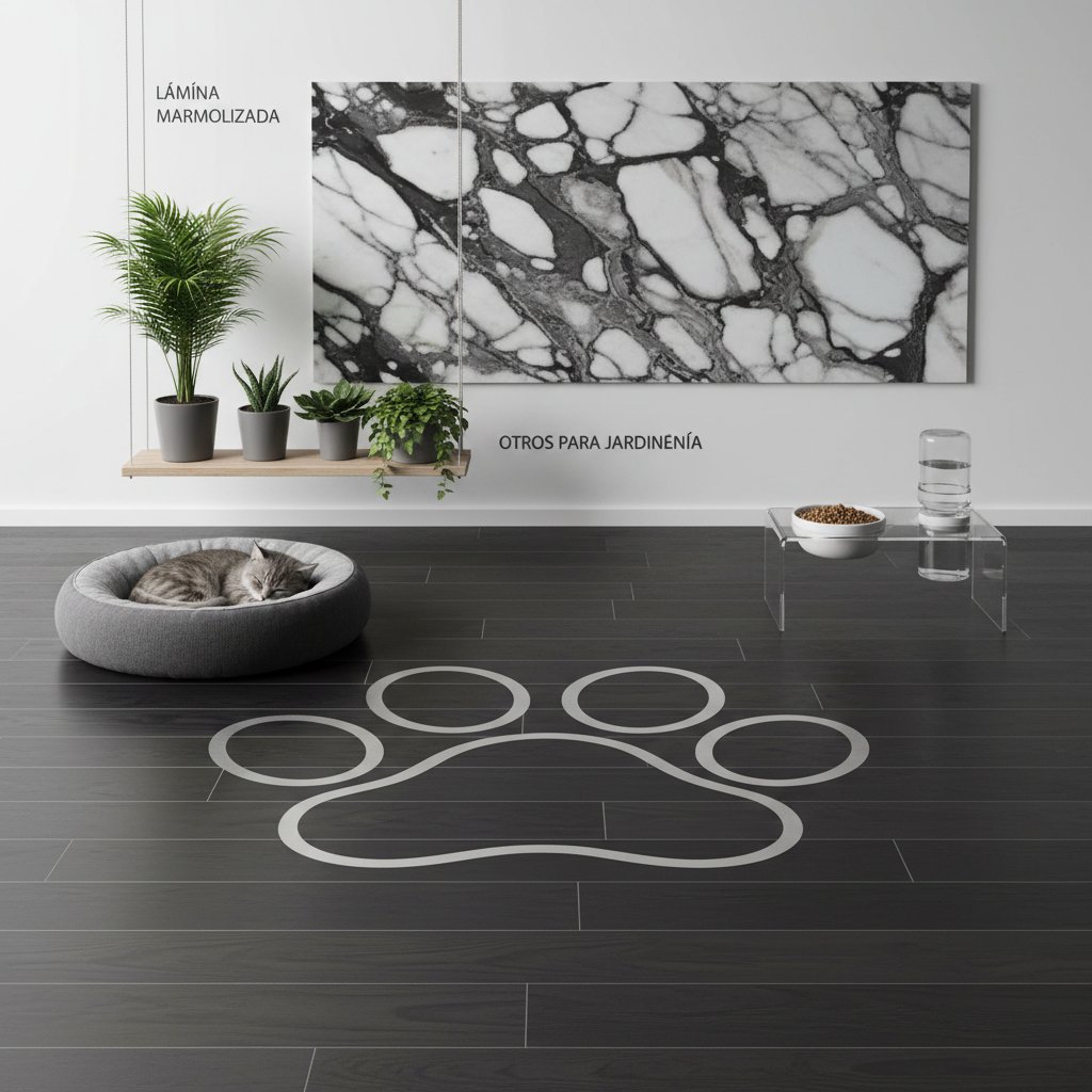 piso laminado negro cómo elegir