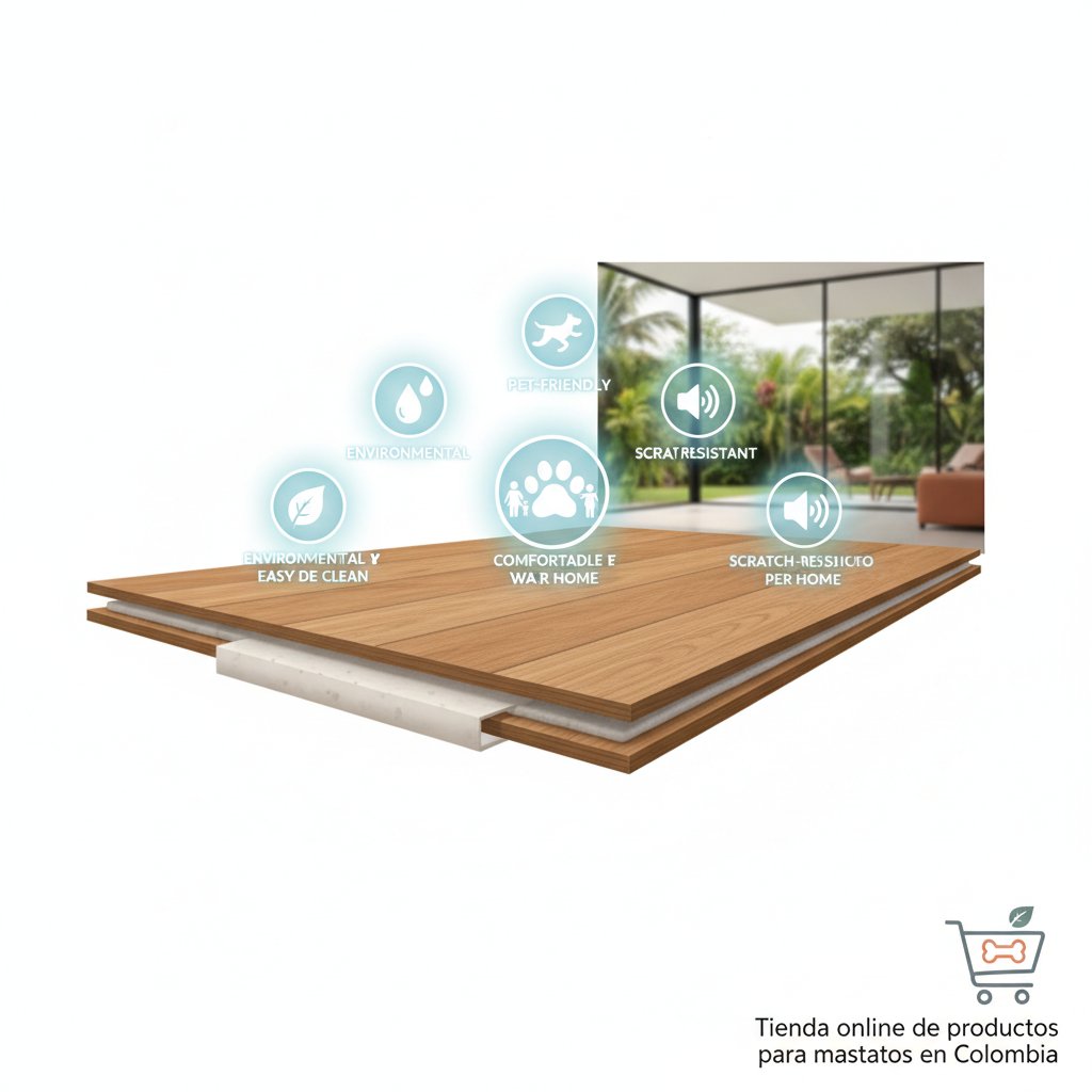 piso laminado tablón beneficios