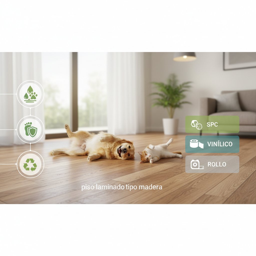 piso laminado tipo madera beneficios