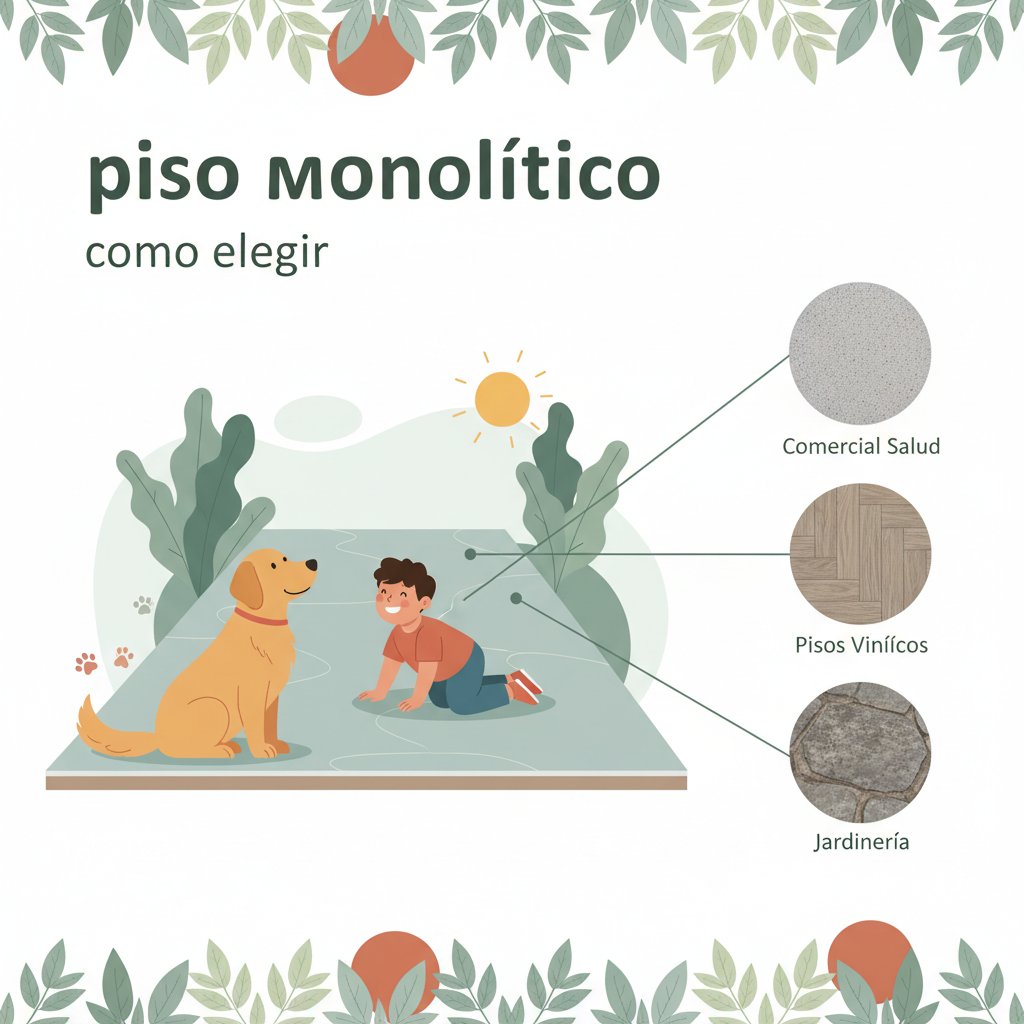 piso monolitico cómo elegir