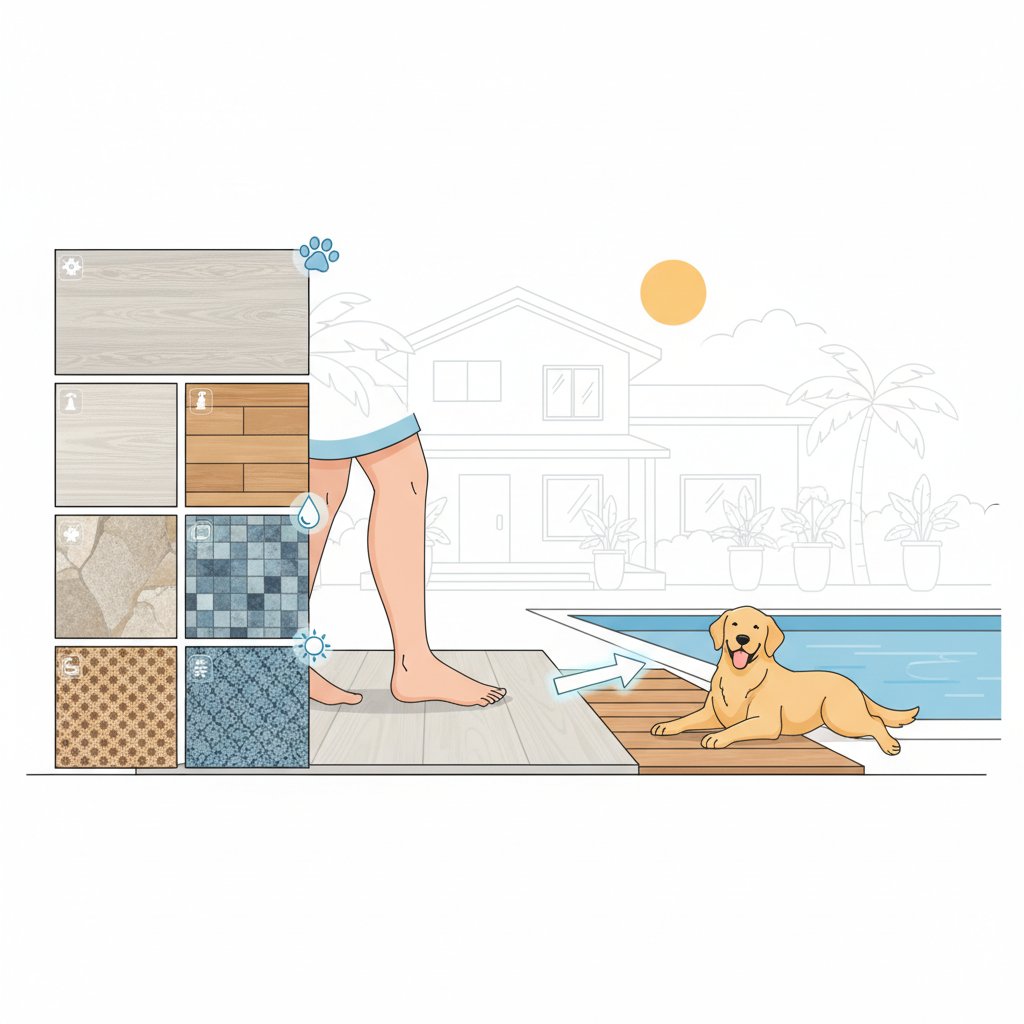 piso para piscina cómo elegir