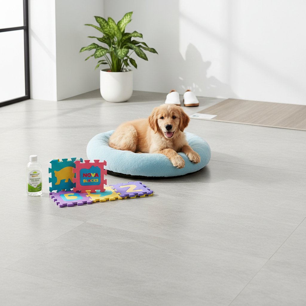 piso porcellanato — alimento natural para mascotas en Colombia