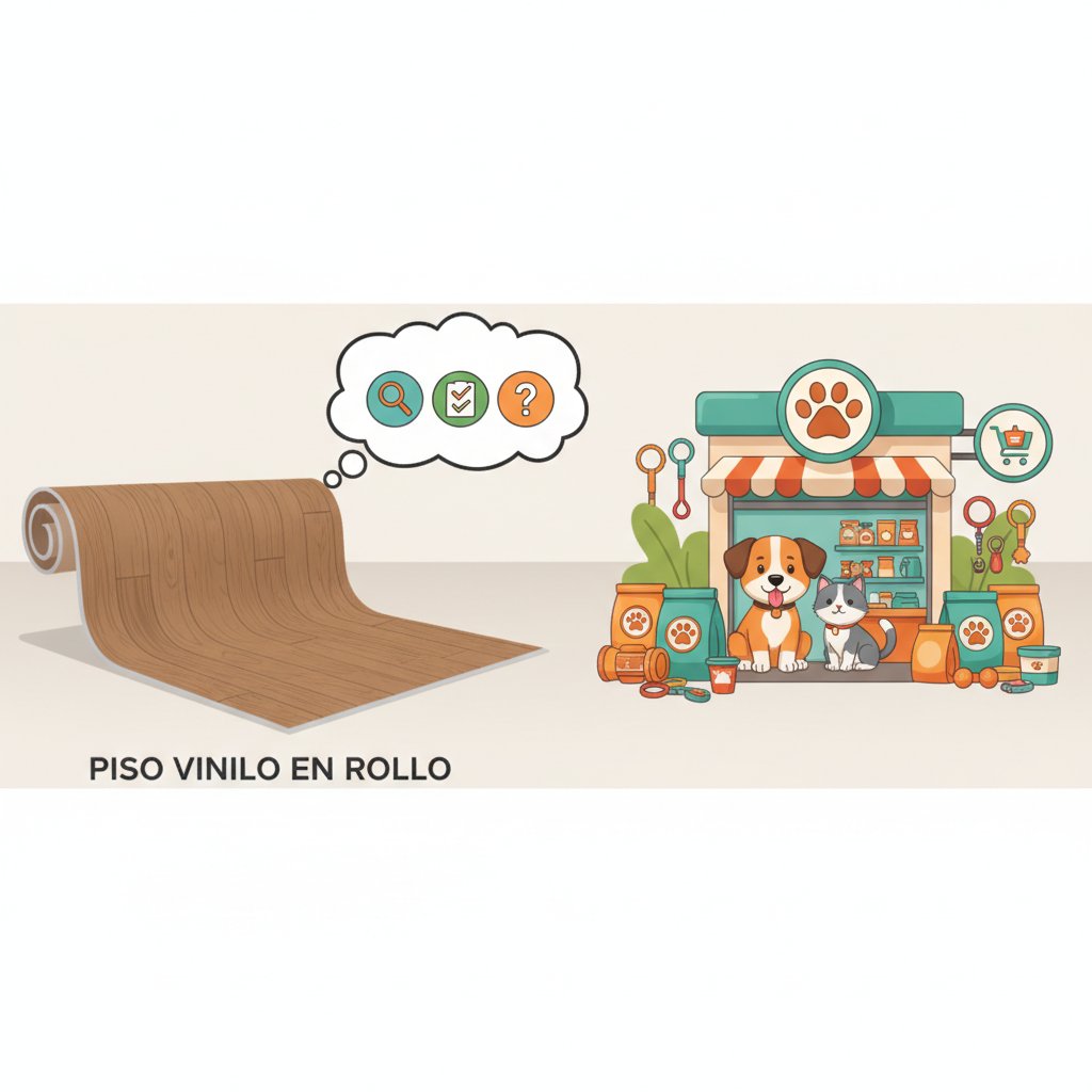 piso vinilo en rollo n/d cómo elegir