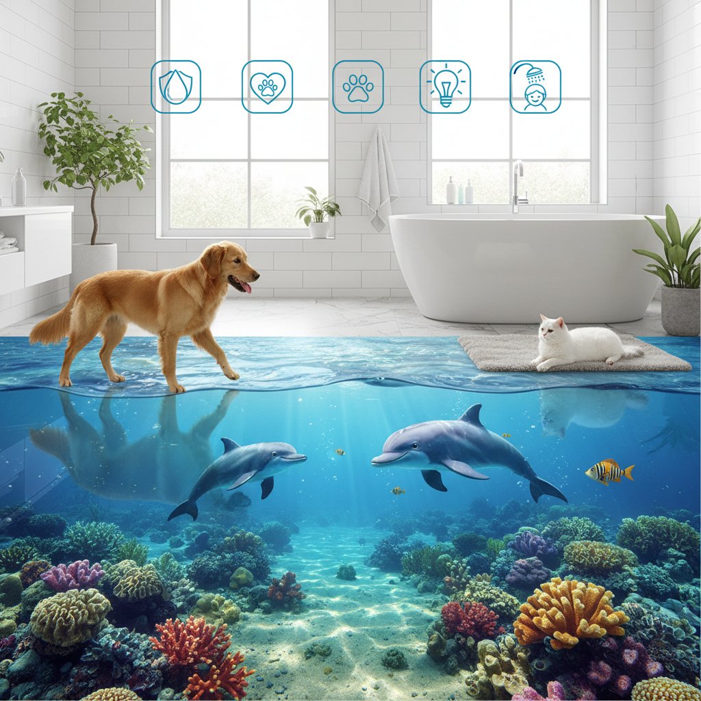 pisos 3d para baño beneficios
