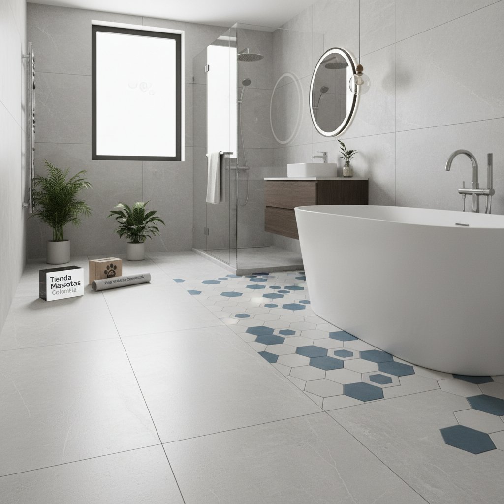 pisos para baño modernos cómo elegir