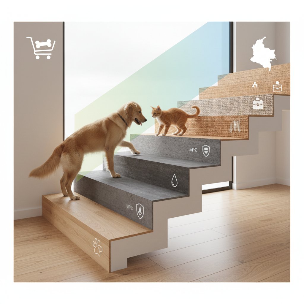 pisos para escaleras cómo elegir