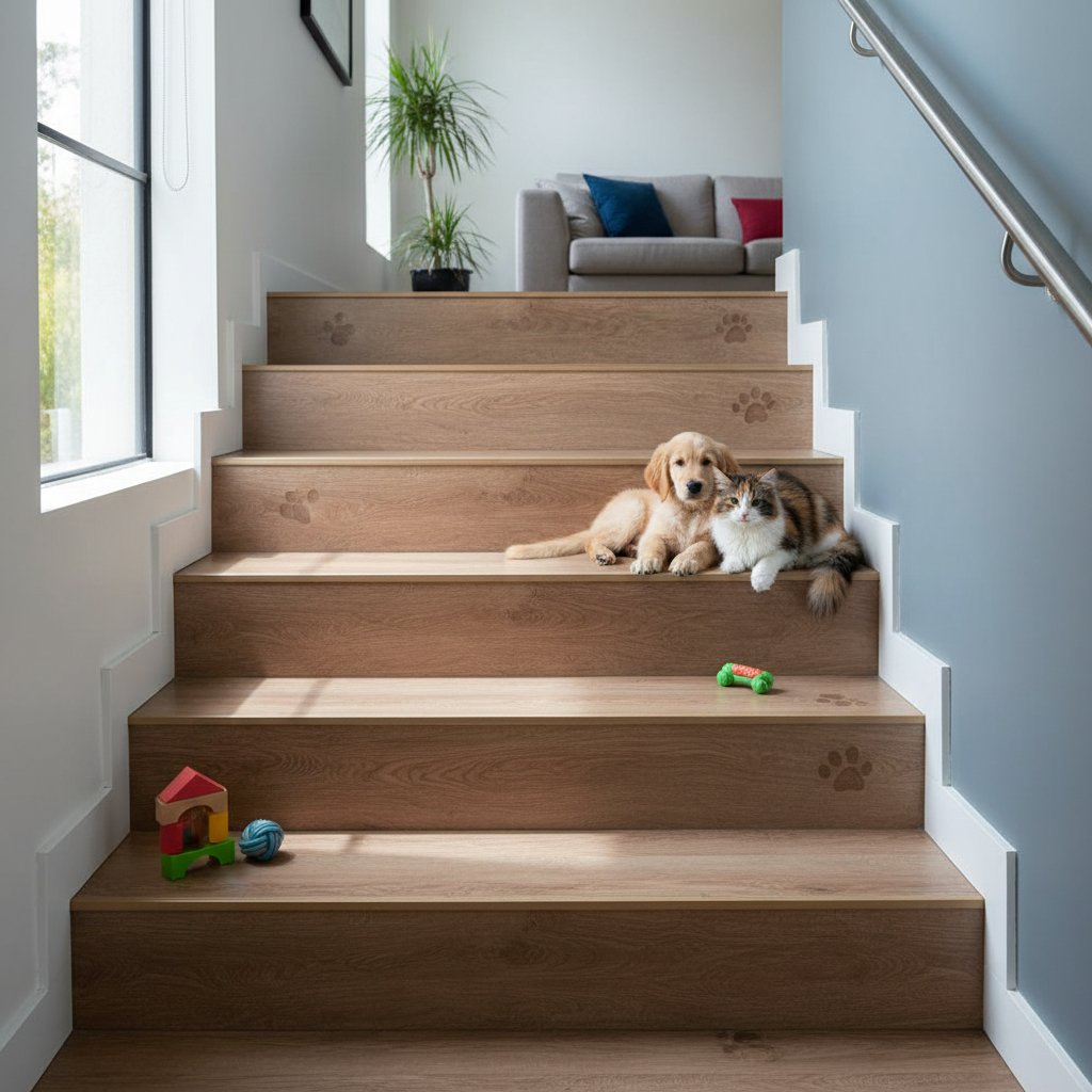 pisos para escaleras — alimento natural para mascotas en Colombia