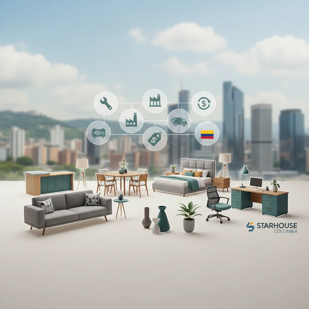 proveedores de muebles bogotá características y ventajas