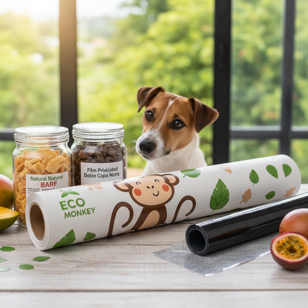publicidad vinilos decorativos eco monkey n/d — alimento natural para mascotas en Colombia