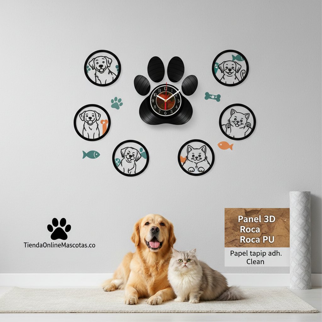 reloj de pared vinilo n/d beneficios