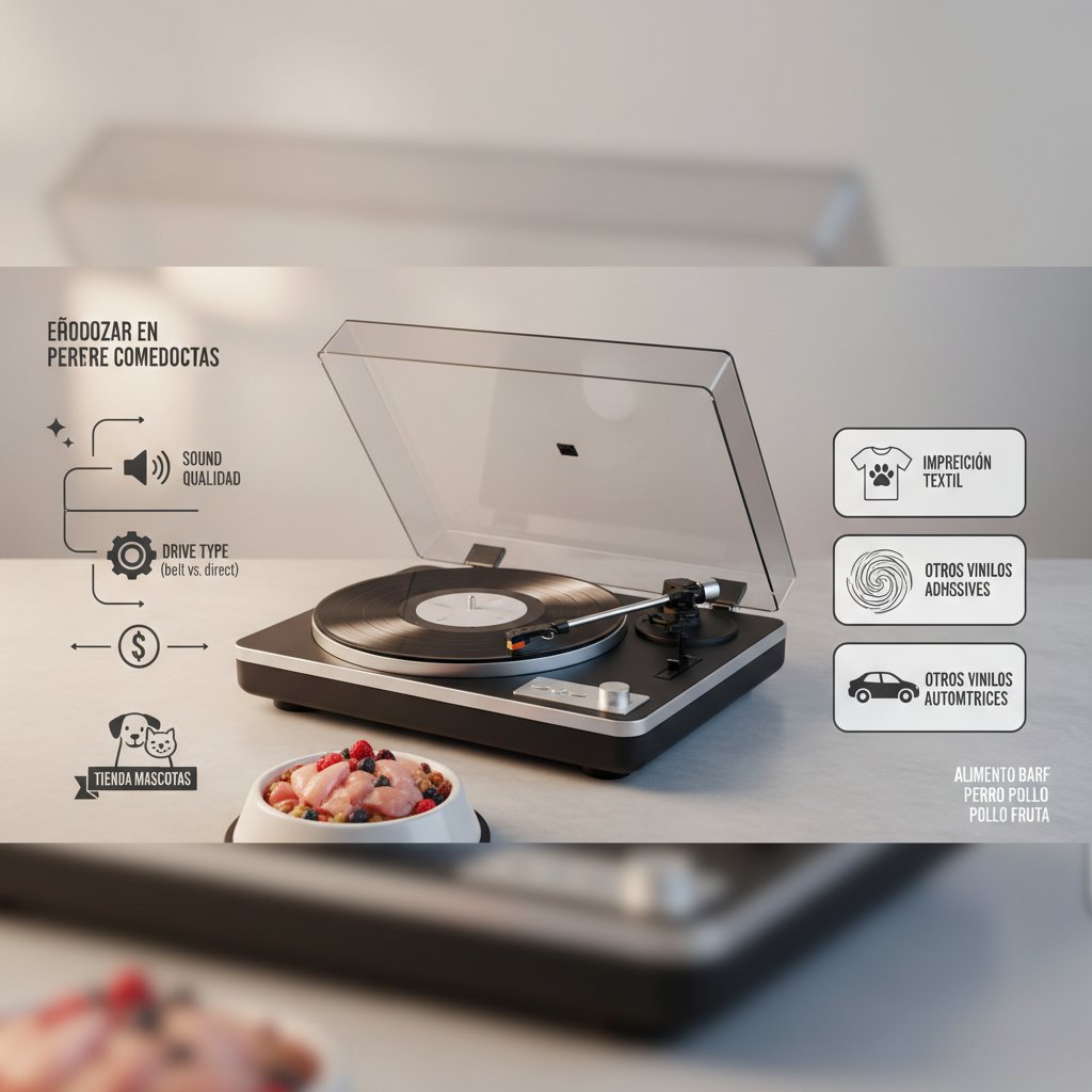 reproductor de vinilos cómo elegir