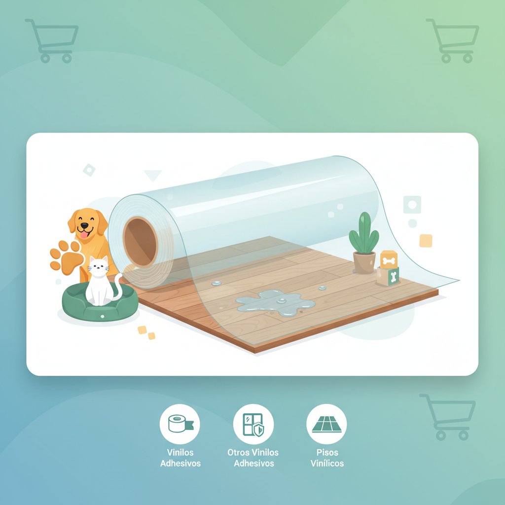 rollo vinilo adhesivo transparente n/d beneficios