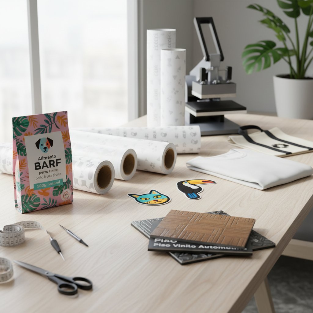 sublimacion vinilo textil n/d — alimento natural para mascotas en Colombia