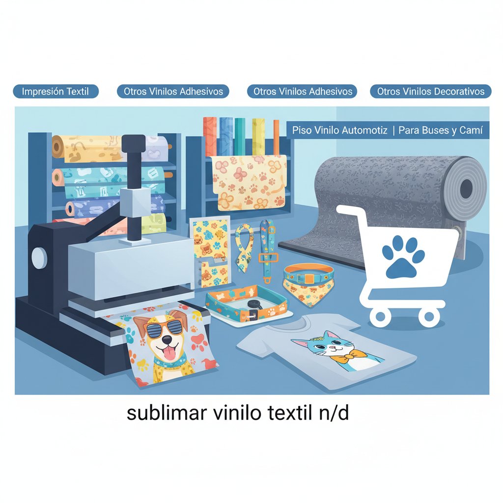 sublimar vinilo textil n/d beneficios
