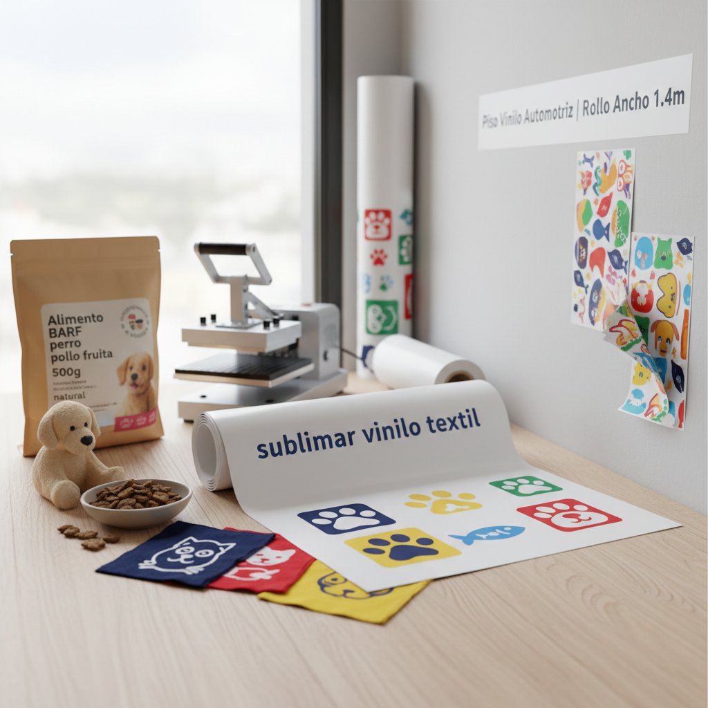 sublimar vinilo textil n/d — alimento natural para mascotas en Colombia