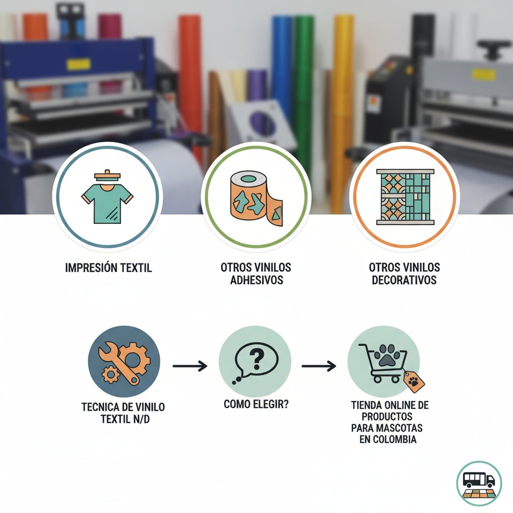 tecnica de vinilo textil n/d cómo elegir