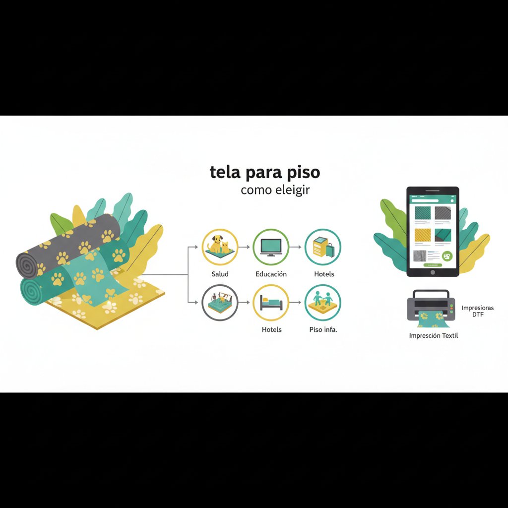 tela para piso cómo elegir