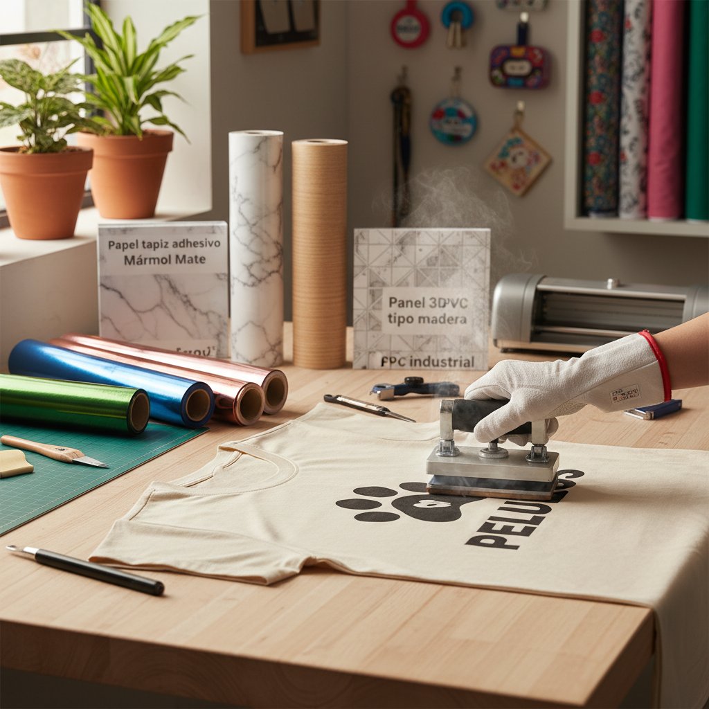 textil como estampar camisetas con vinilo n/d — alimento natural para mascotas en Colombia