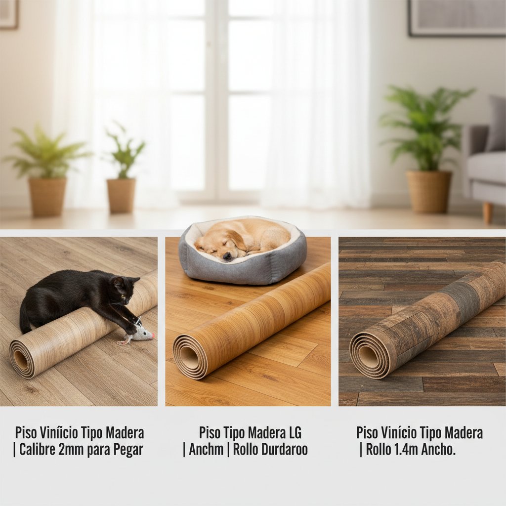 tipos de piso de madera — alimento natural para mascotas en Colombia