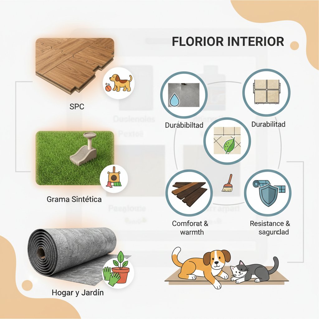 tipos de piso para interiores beneficios