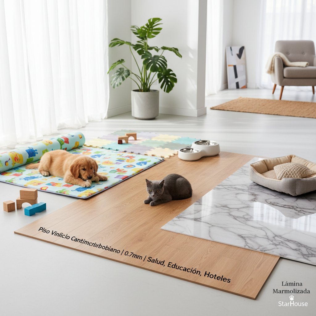 tipos de piso para sala — alimento natural para mascotas en Colombia