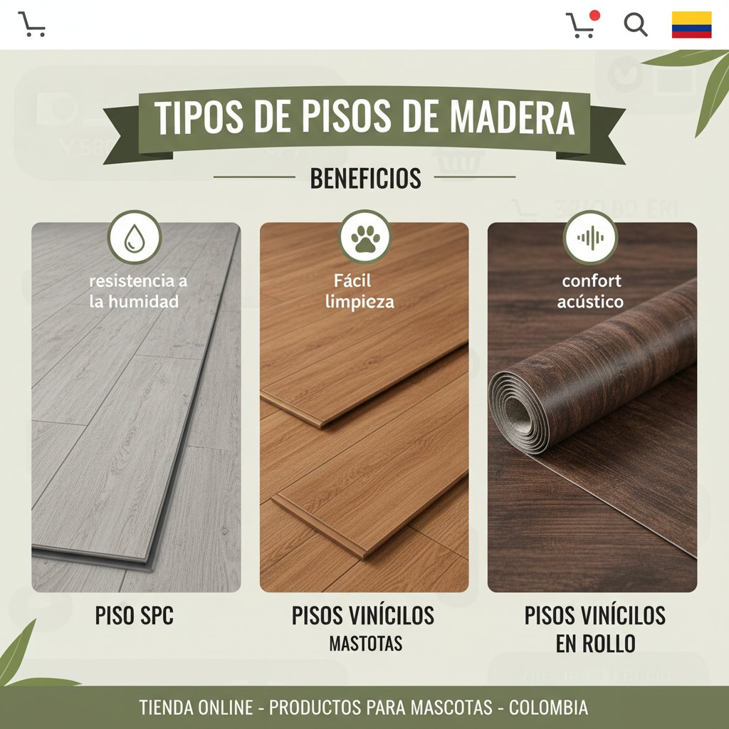 tipos de pisos de madera beneficios