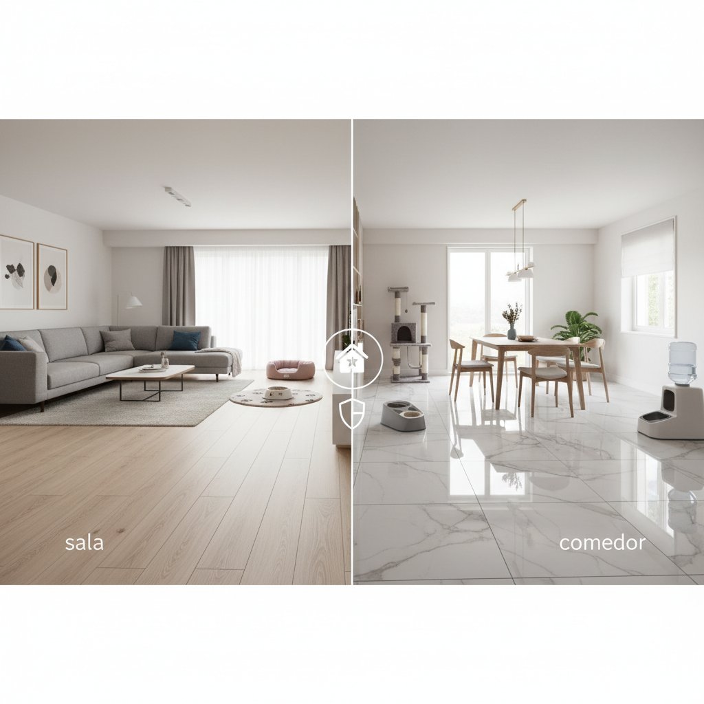 tipos de pisos para sala y comedor beneficios