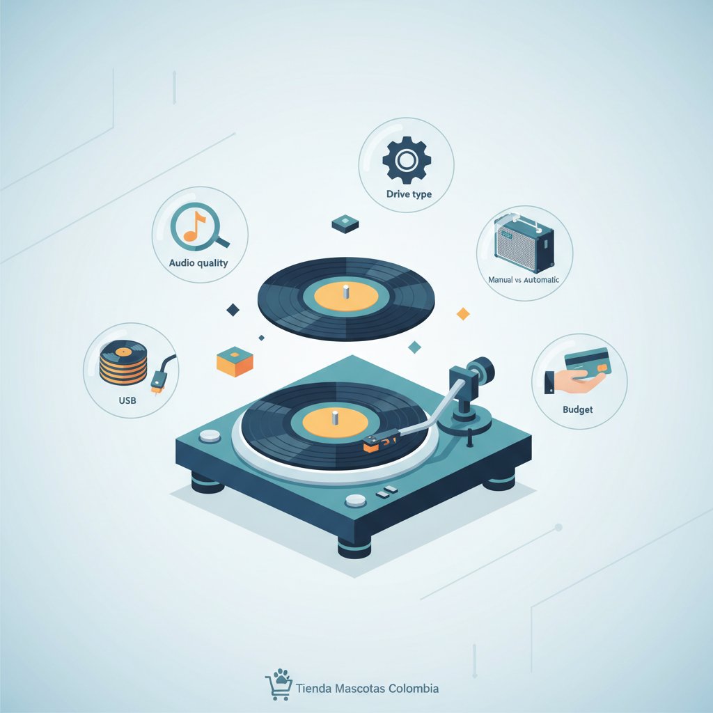 tocadiscos de vinilo cómo elegir