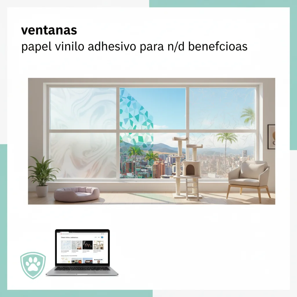 ventanas papel vinilo adhesivo para n/d beneficios