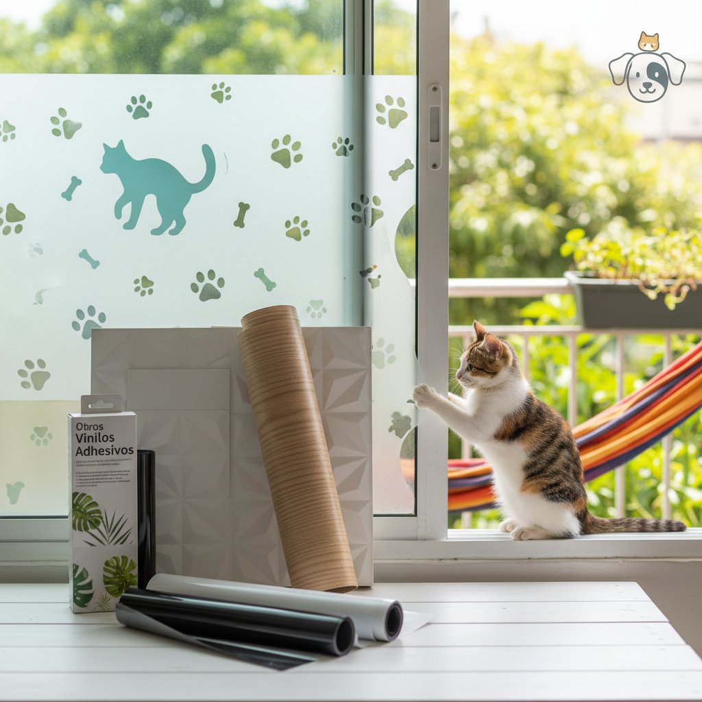 ventanas vinilo adhesivo decorativo para n/d — alimento natural para mascotas en Colombia