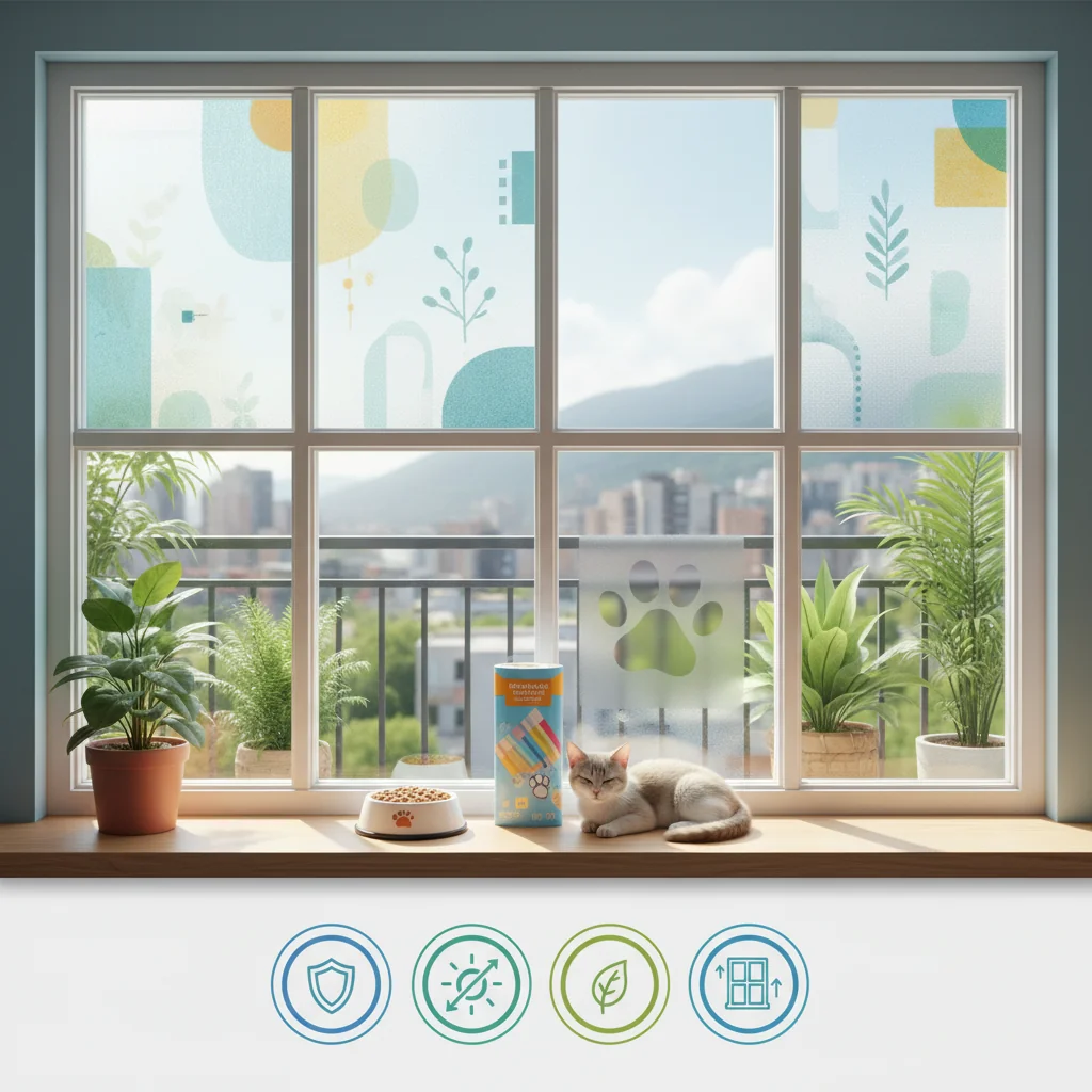 ventanas vinilos decorativos para vidrios de n/d beneficios