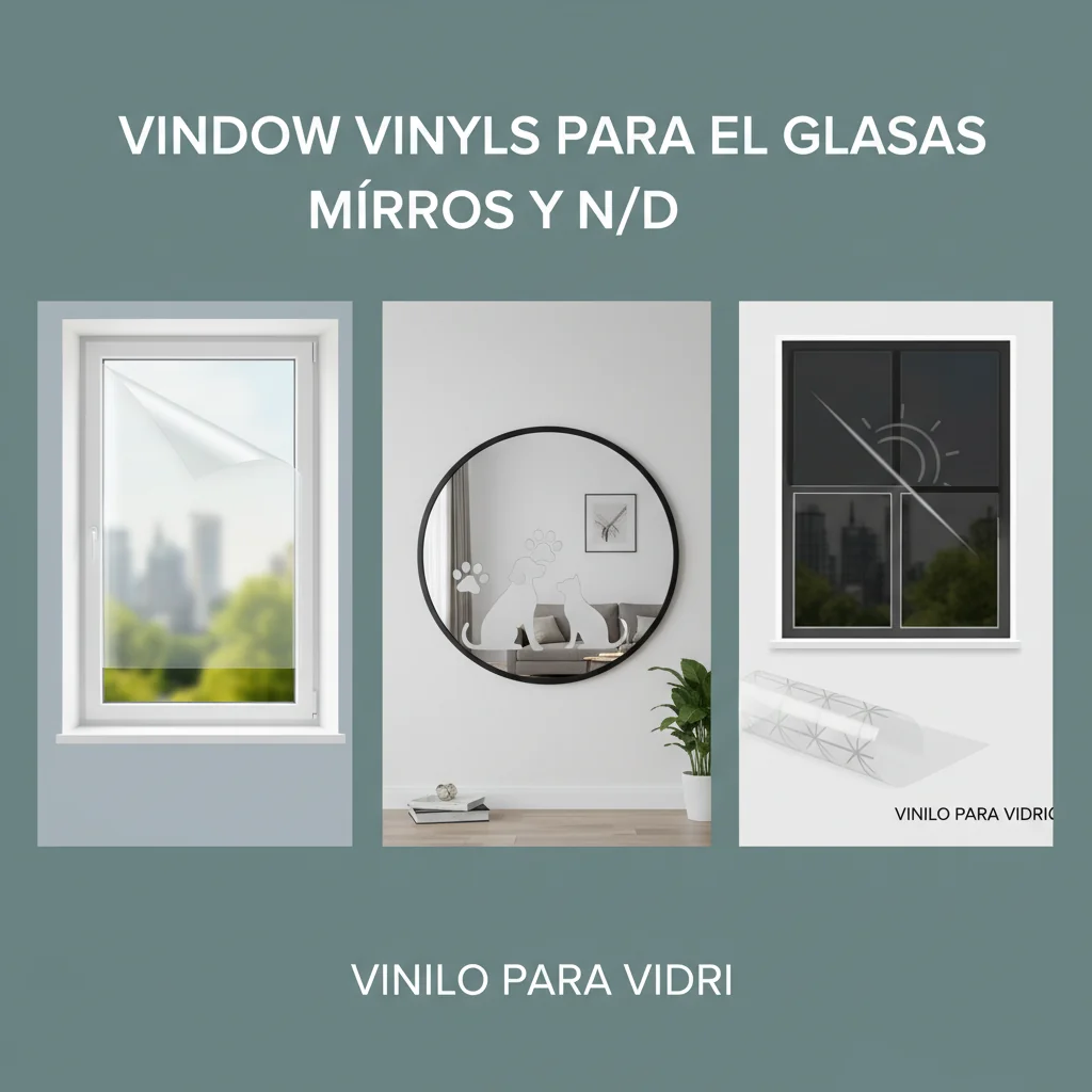 ventanas vinilos para vidrios espejos y n/d beneficios
