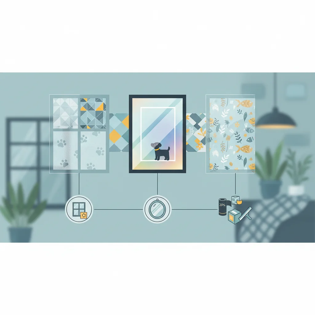 ventanas vinilos para vidrios espejos y n/d cómo elegir