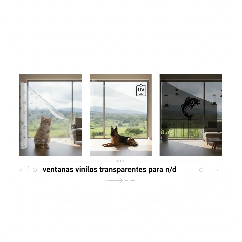 ventanas vinilos transparentes para n/d cómo elegir