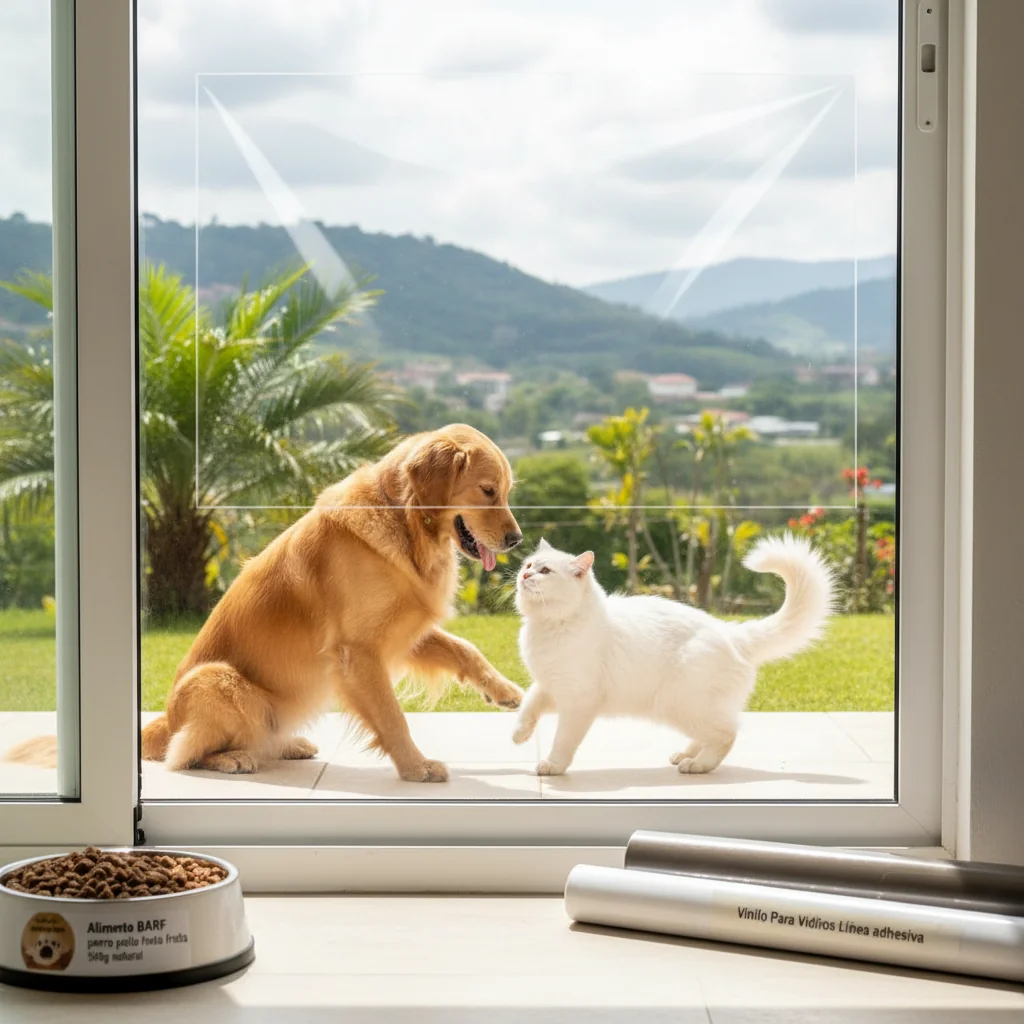 ventanas vinilos transparentes para n/d — alimento natural para mascotas en Colombia