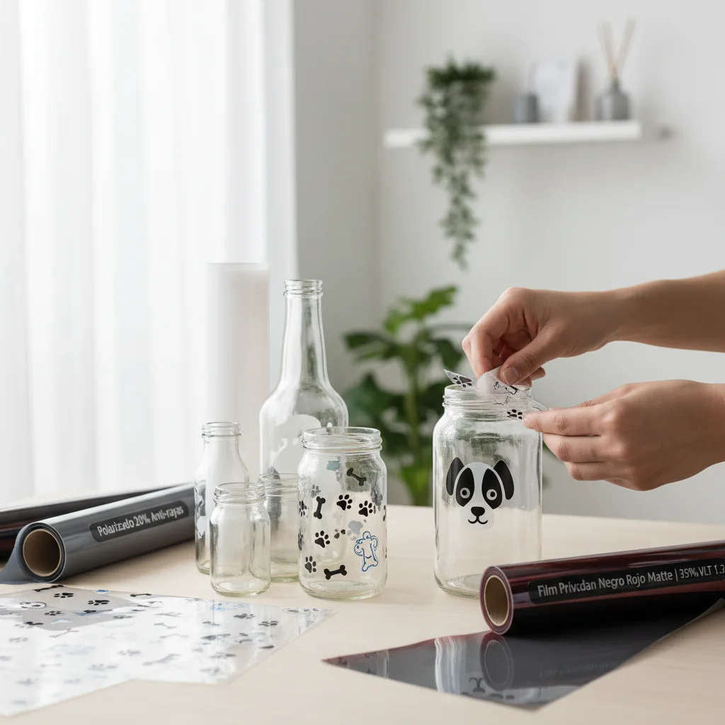 Cómo Pegar Vinilo en Vidrio: Guía Fácil y Consejos para Frascos y Más