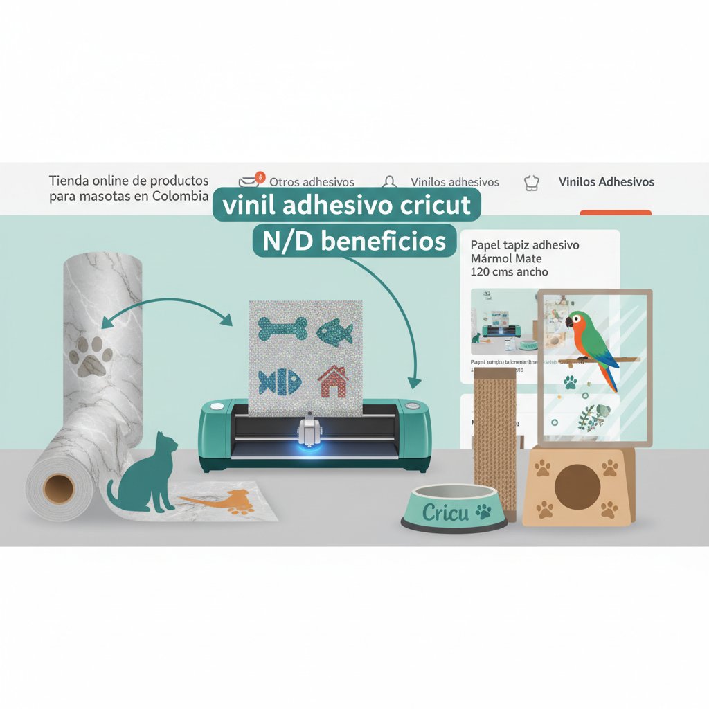 vinil adhesivo cricut n/d beneficios