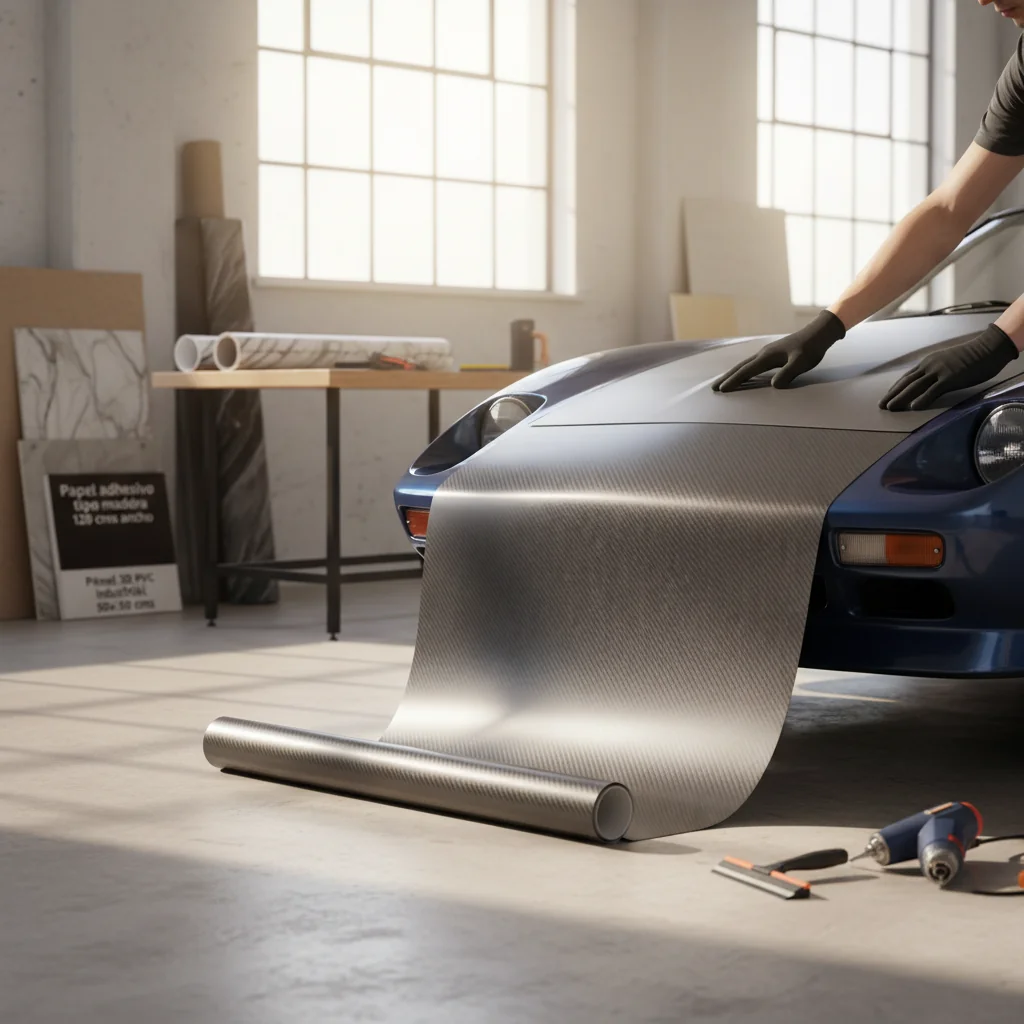Transforma tu Coche: Guía Completa sobre Vinil Adhesivo para Autos