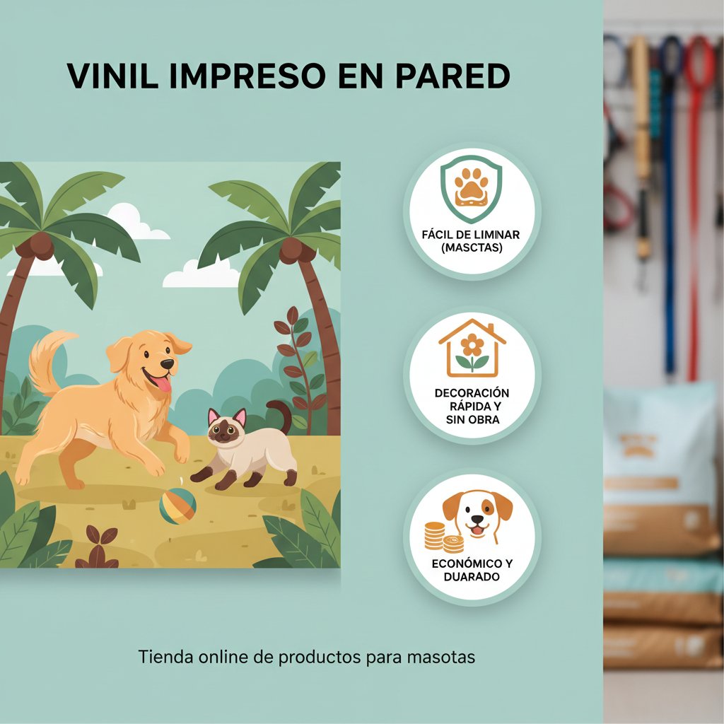 vinil impreso en pared n/d beneficios