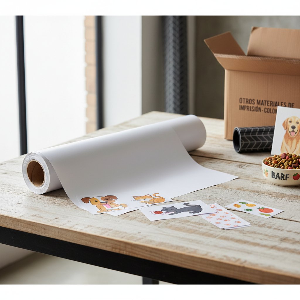 vinil para impresion inkjet n/d — alimento natural para mascotas en Colombia