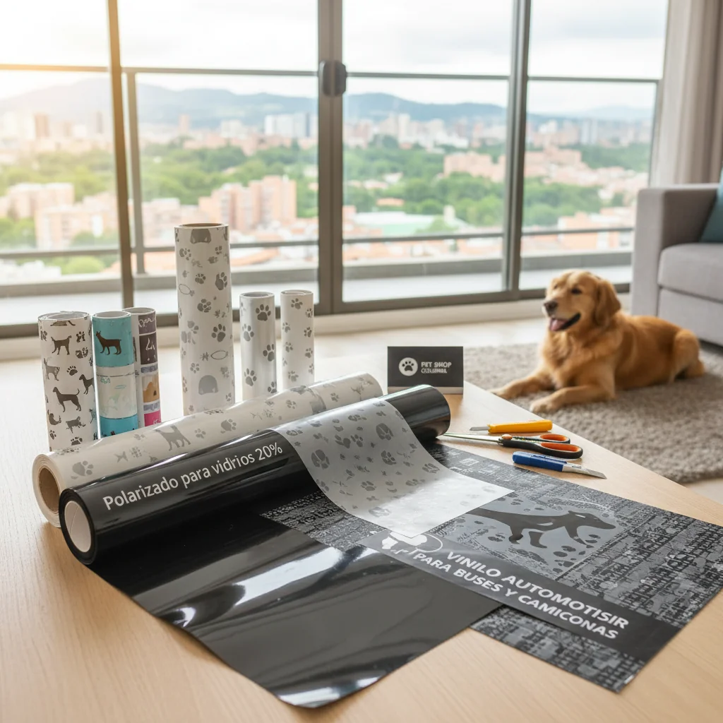 vinil publicitario para ventanas n/d — alimento natural para mascotas en Colombia
