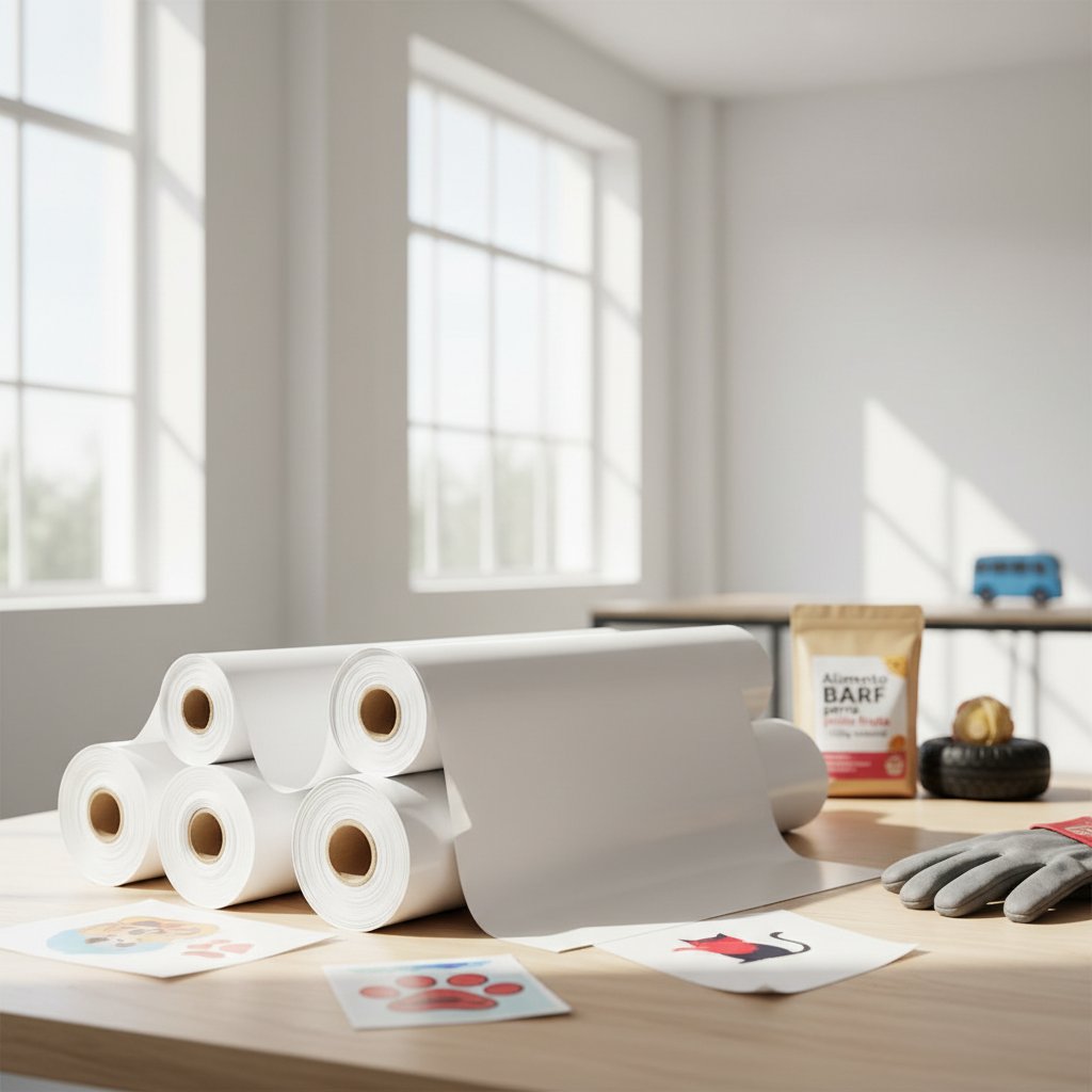 vinil sublimable textil — alimento natural para mascotas en Colombia